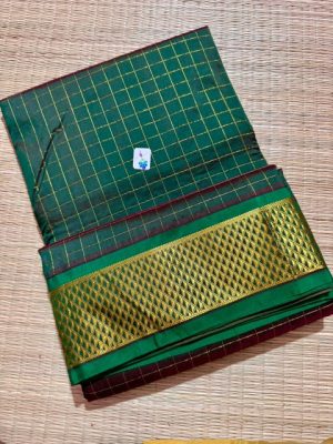 PS001 – 10 yards Madisar –  Kanchipuram semi Silk saree