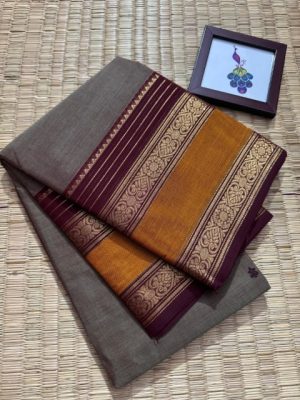 BS010 – Premium Zari and woven perfectly makes this saree standout