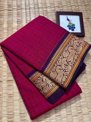 Kanchi Cotton saree, Lakshadeepam sarees – KCK14