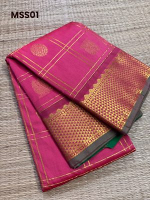 Kanjiwaram Semi pattu sarees – MSS01