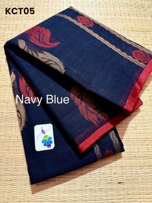Kanchi Cotton saree Trendy, Large butta and Thread woven Rich Pallu  – KCT06