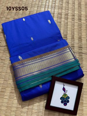Butta body 10 yards, Floral pallu -10YSS05