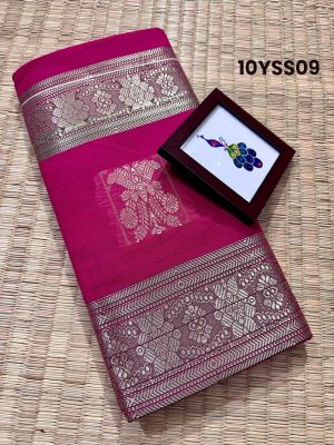Madisar sarees – Cotton silk saree with Rich pallu -10YSS09